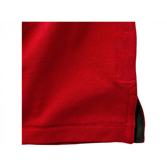 Calgary мужская рубашка-поло с коротким рукавом, красный