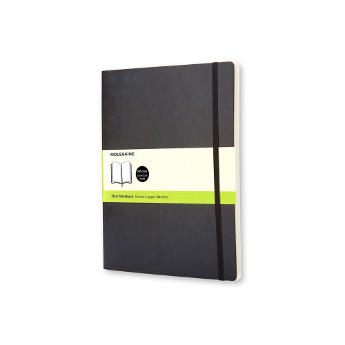 Записная книжка Moleskine Classic Soft (нелинованный), Хlarge (19х25 см), черный Записная книжка Moleskine Classic Soft (нелинованный), Хlarge (19х25 см), черный