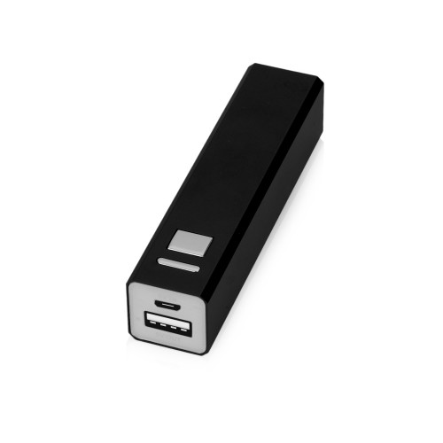Портативное зарядное устройство Спейс, 3000 mAh, черный Портативное зарядное устройство Спейс, 3000 mAh, черный