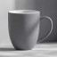 Кружка с покрытием soft-touch Tulip Gum, средне-серый NEW Cool gray 7C