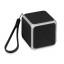 Портативная колонка Cube с подсветкой, черный Портативная колонка Cube с подсветкой, черный