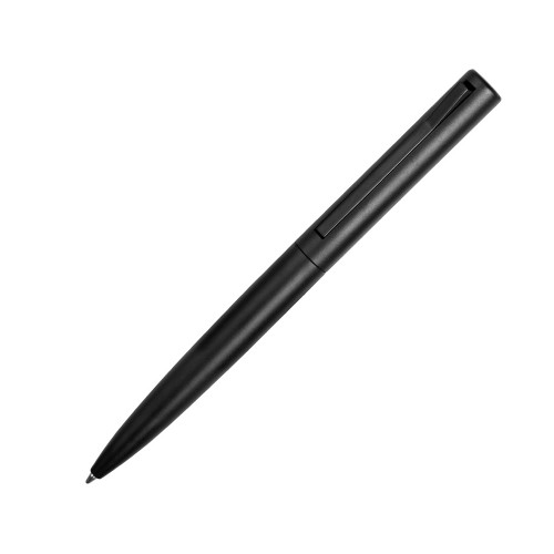 Ручка металлическая шариковая Bevel, черный Ручка металлическая шариковая Bevel, черный