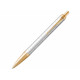 Шариковая ручка Parker IM Premium K318  Pearl GT, стержень: M, цвет чернил: blue, в подарочной упаковке.