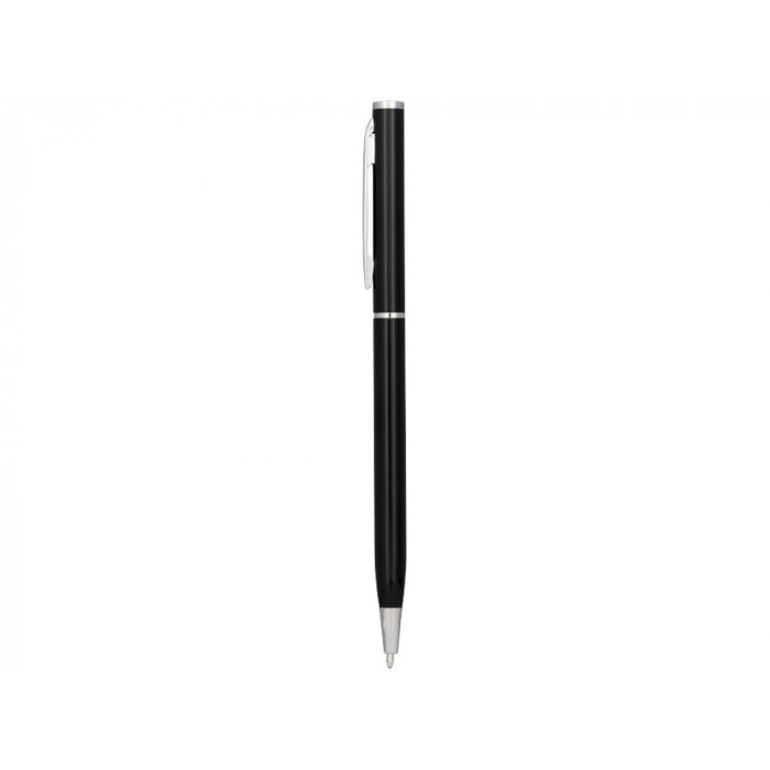 Ручка металлическая шариковая Slim, черный