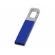 Флеш-карта USB 2.0 16 Gb с карабином Hook, синий/серебристый Флеш-карта USB 2.0 16 Gb с карабином Hook, синий/серебристый