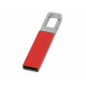 Флеш-карта USB 2.0 16 Gb с карабином Hook, красный/серебристый Флеш-карта USB 2.0 16 Gb с карабином Hook, красный/серебристый