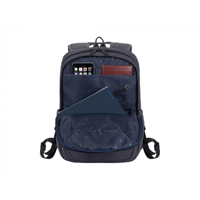 RIVACASE 7760 black ECO рюкзак для ноутбука 15.6