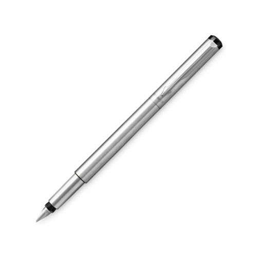 Ручка перьевая Parker Vector Standard Stainless Steel CT, серебристый Ручка перьевая Parker Vector Standard Stainless Steel CT, серебристый