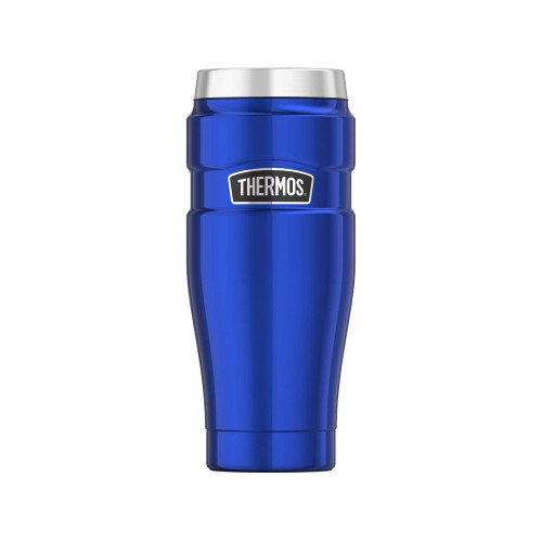 Кружка-термос из нерж. стали тм THERMOS SK1005BL 0.47L, синий Кружка-термос из нерж. стали тм THERMOS SK1005BL 0.47L, синий