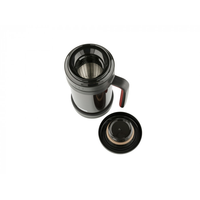 Термос из нерж. стали с ситом тм THERMOS TCMF-501, черный