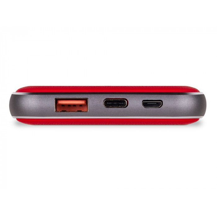 Внешний аккумулятор Rombica NEO Electron Red, 10000 мАч, красный