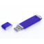 USB-флешка промо на 32 Гб прямоугольной классической формы, синий USB-флешка промо на 32 Гб прямоугольной классической формы, синий