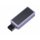 USB-флешка промо на 64 Гб прямоугольной формы, выдвижной механизм, белый USB-флешка промо на 64 Гб прямоугольной формы, выдвижной механизм, белый