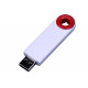USB-флешка промо на 64 Гб прямоугольной формы, выдвижной механизм, красный USB-флешка промо на 64 Гб прямоугольной формы, выдвижной механизм, красный