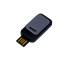 USB-флешка промо на 32 Гб прямоугольной формы, выдвижной механизм, черный USB-флешка промо на 32 Гб прямоугольной формы, выдвижной механизм, черный