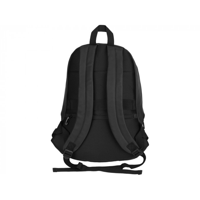 Рюкзак Glam для ноутбука 15'' из мягкой экокожи, черный