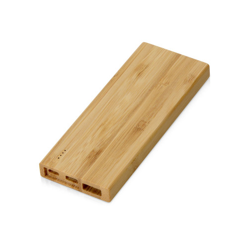Внешний аккумулятор из бамбука Bamboo, 5000 mAh Внешний аккумулятор из бамбука Bamboo, 5000 mAh