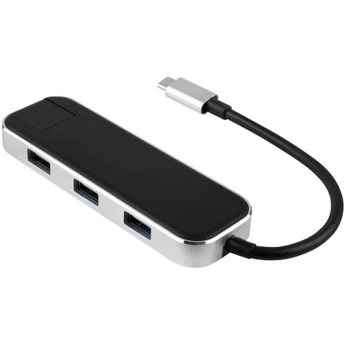 Хаб USB Rombica Type-C Chronos Black Хаб USB Rombica Type-C Chronos Black