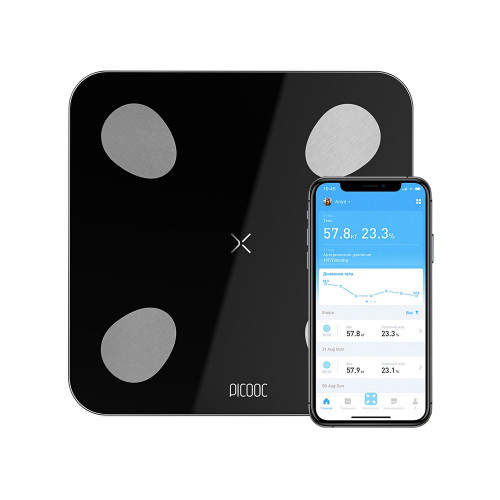 Умные диагностические весы Picooc Mini Lite Black (6924917717469), черный Умные диагностические весы Picooc Mini Lite Black (6924917717469), черный