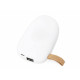 Внешний аккумулятор в форме камня Stone, 5200 mAh, белый