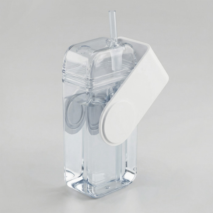 Бутылка для воды JUICY DRINK BOX, белый