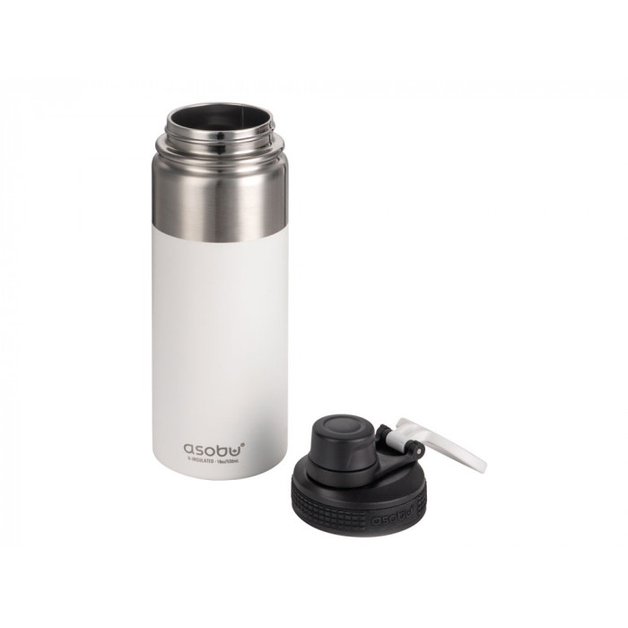 Вакуумная термобутылка ALPINE FLASK, 530 мл, белый