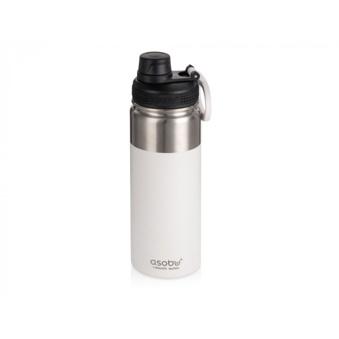 Вакуумная термобутылка ALPINE FLASK, 530 мл, белый
