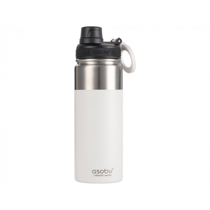 Вакуумная термобутылка ALPINE FLASK, 530 мл, белый