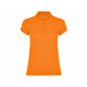 Рубашка поло Star женская, оранжевый Рубашка поло Star женская, оранжевый