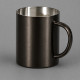 Стальная кружка с двойными стенками Altai, gun metal Стальная кружка с двойными стенками Altai, gun metal