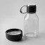 Бутылка для воды 2-в-1 Dog Bowl Bottle со съемной миской для питомцев, 1500 мл, черный