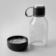 Бутылка для воды 2-в-1 Dog Bowl Bottle со съемной миской для питомцев, 1500 мл, черный