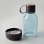 Бутылка для воды 2-в-1 Dog Bowl Bottle со съемной миской для питомцев, 1500 мл, бургунди