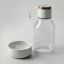 Бутылка для воды 2-в-1 Dog Bowl Bottle со съемной миской для питомцев, 1500 мл, белый