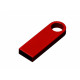 USB 2.0-флешка на 8 Гб с мини чипом и круглым отверстием, красный USB 2.0-флешка на 8 Гб с мини чипом и круглым отверстием, красный