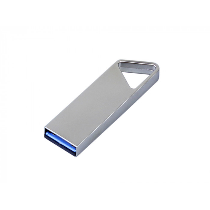 USB 3.0-флешка на 32 Гб с мини чипом, компактный дизайн, отверстие треугольной формы для цепочки