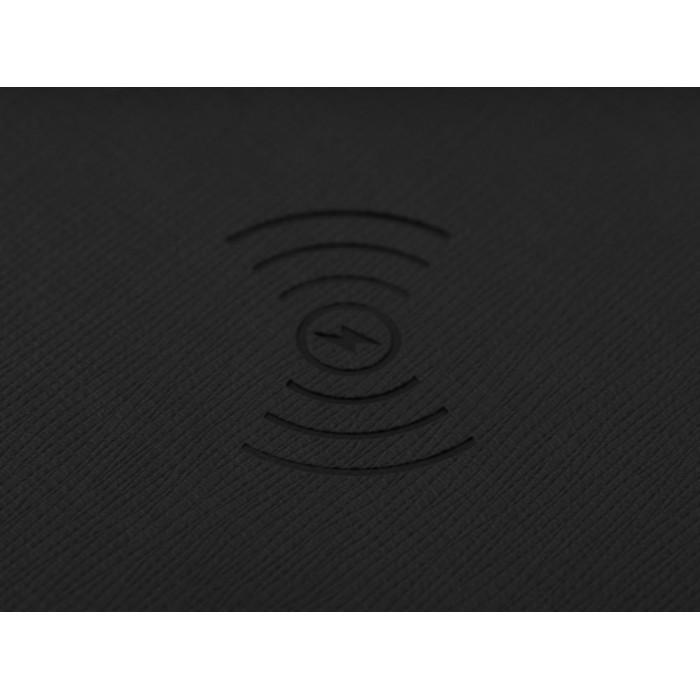 Многофункциональный коврик для мыши Multi Pad с беспроводной зарядкой и LCD экраном, 10 Вт, черный