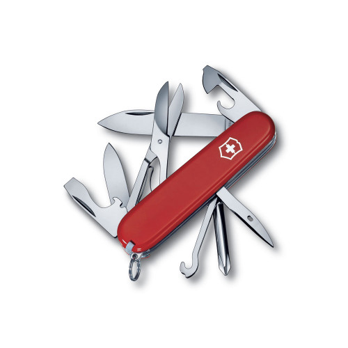 Нож перочинный VICTORINOX Super Tinker, 91 мм, 14 функций, красный Нож перочинный VICTORINOX Super Tinker, 91 мм, 14 функций, красный