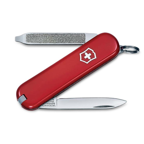 Нож-брелок VICTORINOX Escort, 58 мм, 6 функций, красный Нож-брелок VICTORINOX Escort, 58 мм, 6 функций, красный