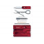 Швейцарская карточка VICTORINOX SwissCard Classic, 10 функций, полупрозрачная красная Швейцарская карточка VICTORINOX SwissCard Classic, 10 функций, полупрозрачная красная