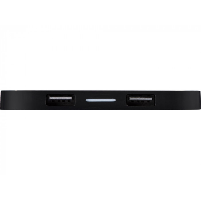 Беспроводная зарядка Tile с 2 USB-A, 5 Вт, черный