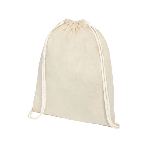 Рюкзак со шнурком Tenes из хлопка плотностью 140 г/м2, natural Рюкзак со шнурком Tenes из хлопка плотностью 140 г/м2, natural