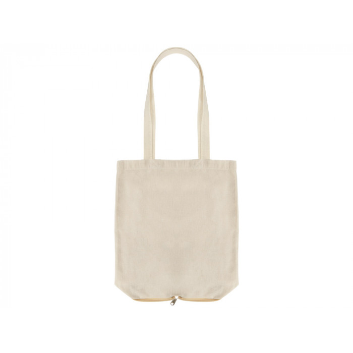 Складная сумка Jute из джута и хлопка, натуральный