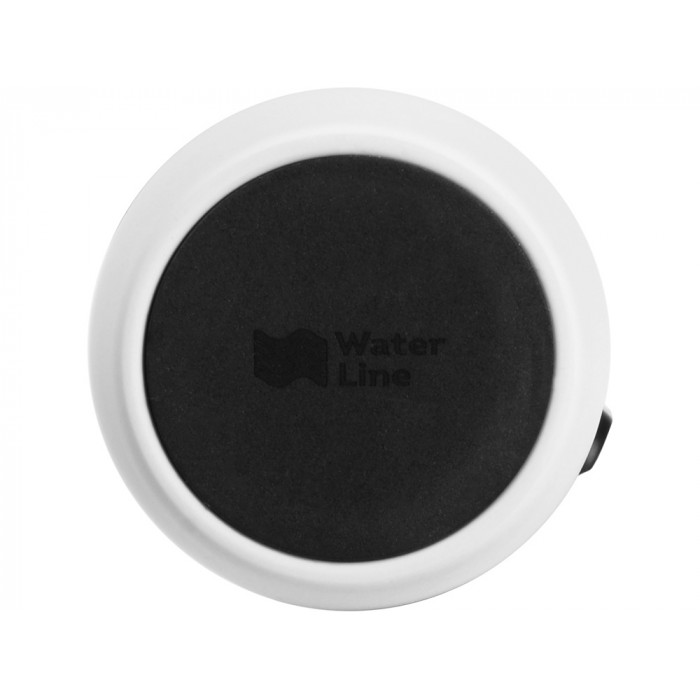 Вакуумная термокружка с кнопкой Streamline, Waterline, soft-touch, тубус, белый