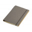 Блокнот с ручкой и набором стикеров А5 Write and stick, серый