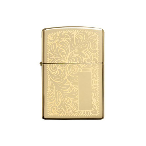 Зажигалка ZIPPO Venetian с покрытием High Polish Brass, латунь/сталь, золотистая, 38x13x57 мм Зажигалка ZIPPO Venetian с покрытием High Polish Brass, латунь/сталь, золотистая, 38x13x57 мм