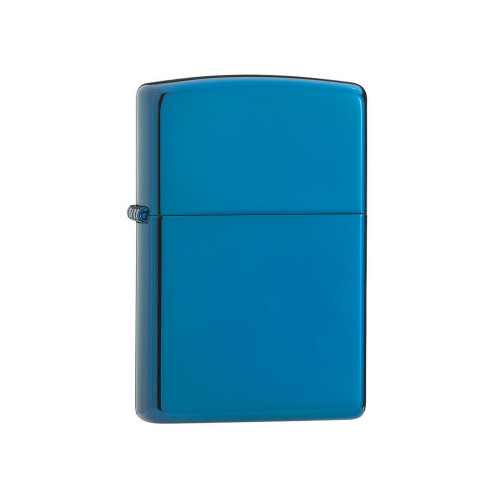 Зажигалка ZIPPO Classic с покрытием Sapphire™, латунь/сталь, синяя, глянцевая, 38x13x57 мм Зажигалка ZIPPO Classic с покрытием Sapphire™, латунь/сталь, синяя, глянцевая, 38x13x57 мм