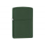 Зажигалка ZIPPO Classic с покрытием Green Matte, латунь/сталь, зелёная, матовая, 38x13x57 мм Зажигалка ZIPPO Classic с покрытием Green Matte, латунь/сталь, зелёная, матовая, 38x13x57 мм