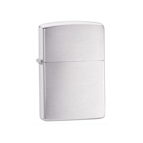Зажигалка ZIPPO Classic с покрытием Brushed Chrome, латунь/сталь, серебристая, матовая, 38x13x57 мм Зажигалка ZIPPO Classic с покрытием Brushed Chrome, латунь/сталь, серебристая, матовая, 38x13x57 мм