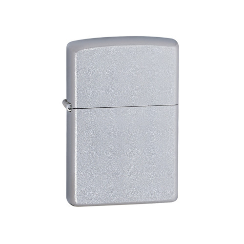 Зажигалка ZIPPO Classic с покрытием Satin Chrome™, латунь/сталь, серебристая, матовая, 38x13x57 мм Зажигалка ZIPPO Classic с покрытием Satin Chrome™, латунь/сталь, серебристая, матовая, 38x13x57 мм